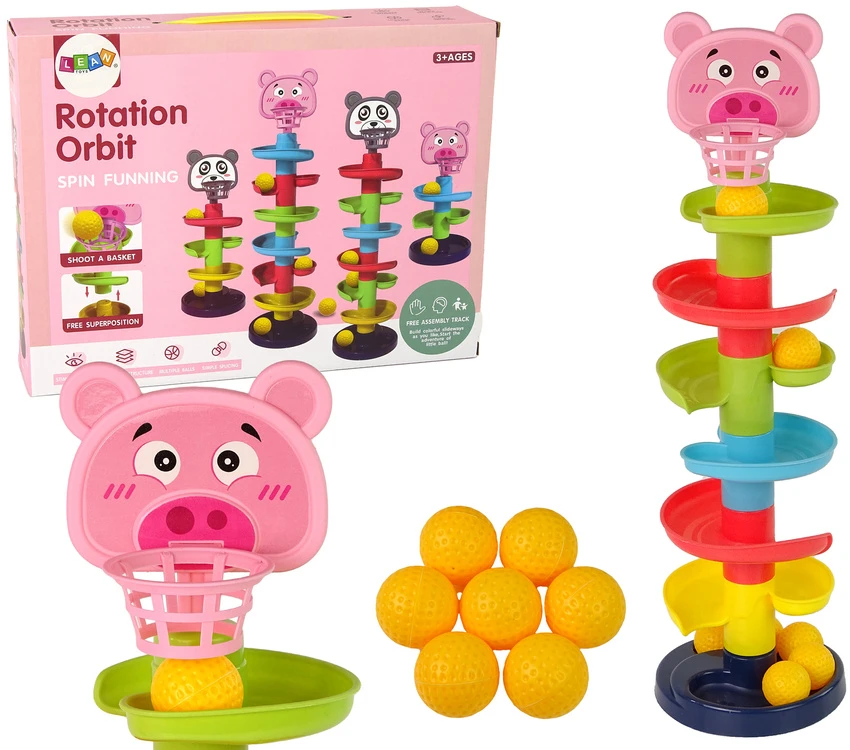 Kamuoliukų trasa Lean Toys