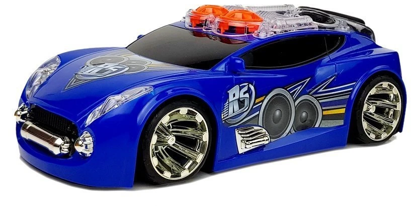 Sportowe Sportinis automobilis Lean Toys, mėlynas