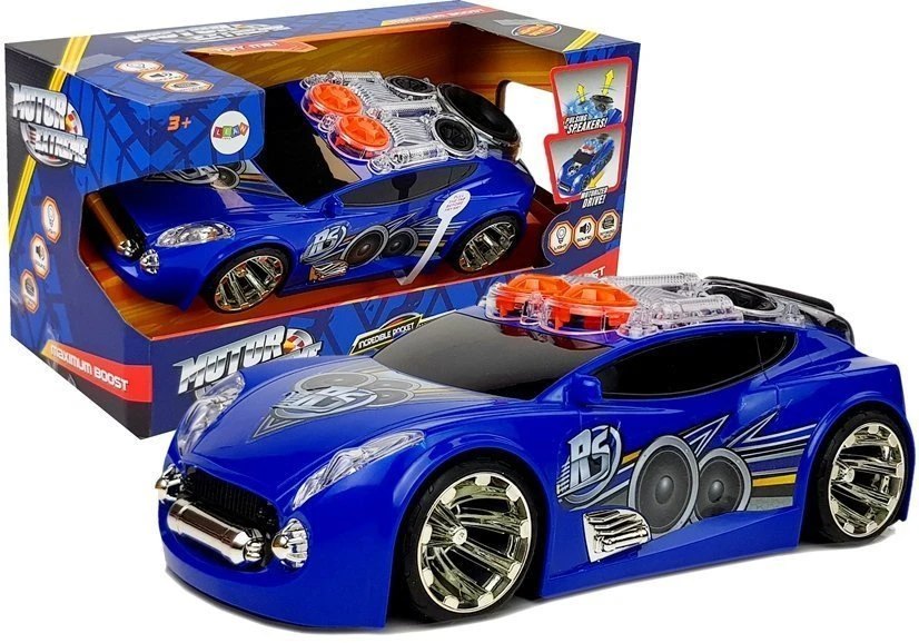 Sportowe Sportinis automobilis Lean Toys, mėlynas