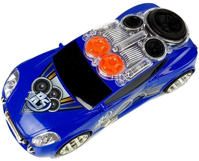 Sportowe Sportinis automobilis Lean Toys, mėlynas