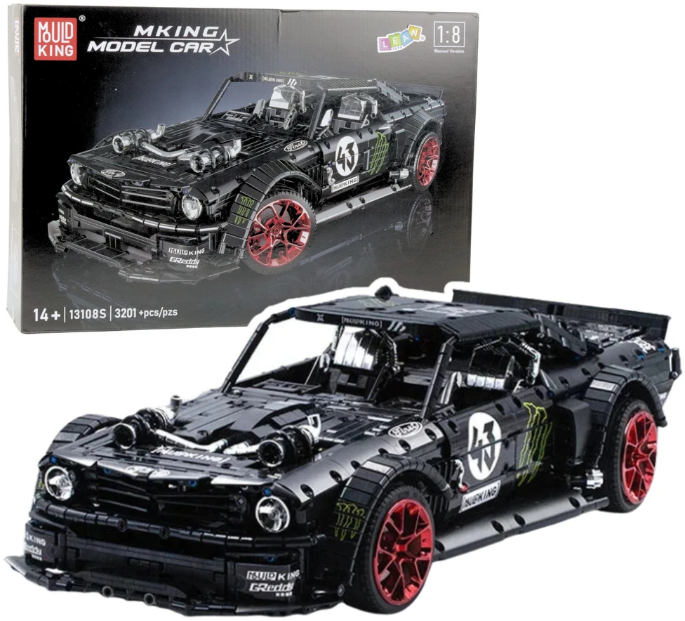 Lean Toys Konstruktorius Mustang Hoonicorn V2, 3201 detalė