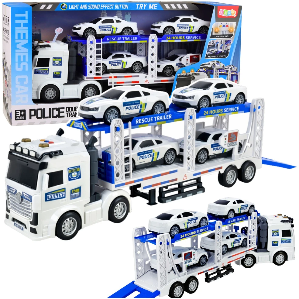 Cieżarówka Policijos transporteris 34 x 11.5 x 12.5 cm