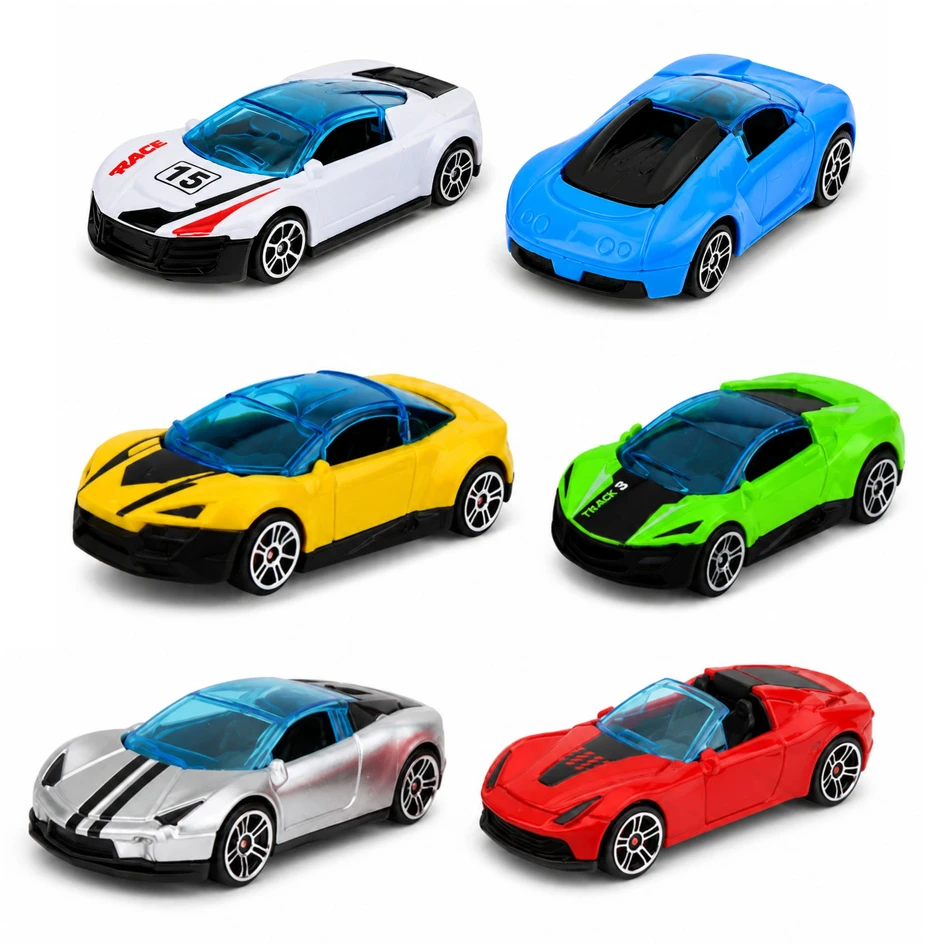 Lean Toys Transporteris 1:55 6 vnt.