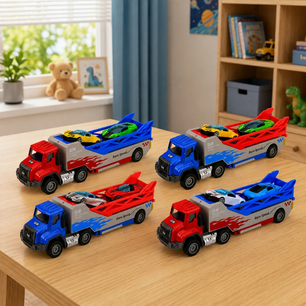 Lean Toys Transporteris 1:55 6 vnt.