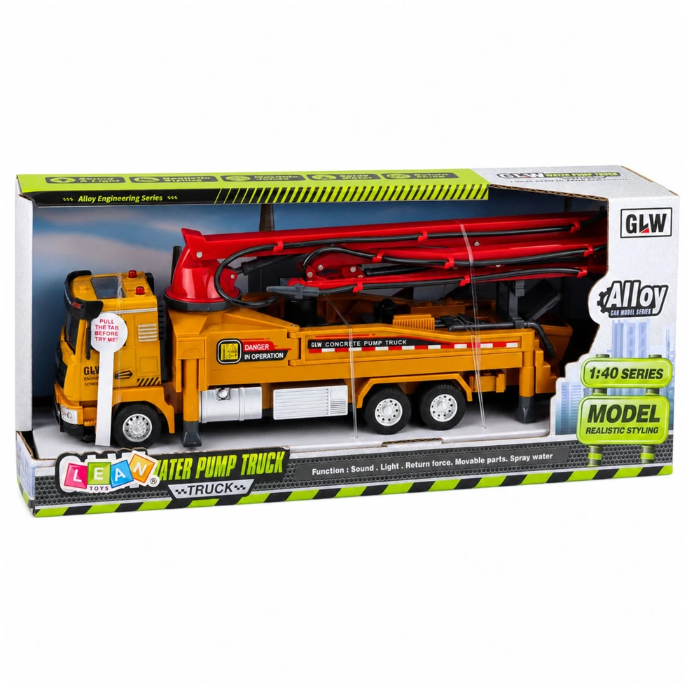 Lean Toys Cisterninis sunkvežimis 1:40