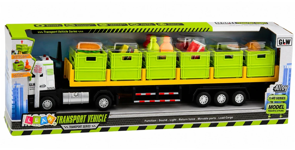 Lean Toys Transportinis sunkvežimis 1:40