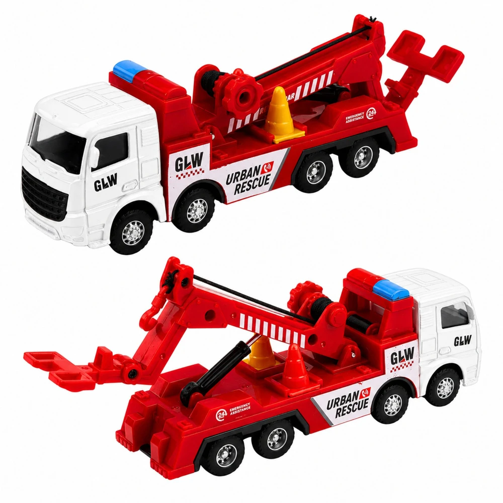 Lean Toys Sunkvežimis su kranu 1:55
