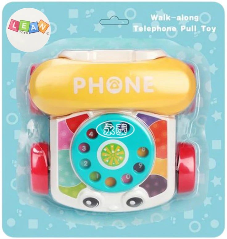 Lean Toys Vilkimo žaislas telefonas vaikams
