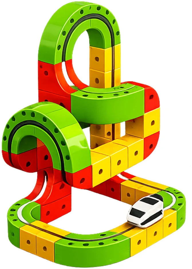 Tor Magnetinė trasa su elektriniu traukiniu 67 vnt.