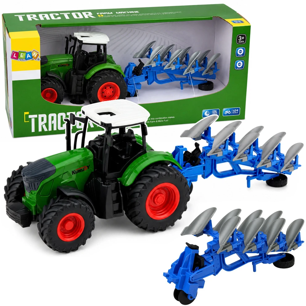Lean Toys Žemės ūkio traktorius 1:24