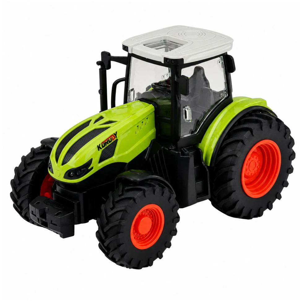Lean Toys RC traktorius 1:24