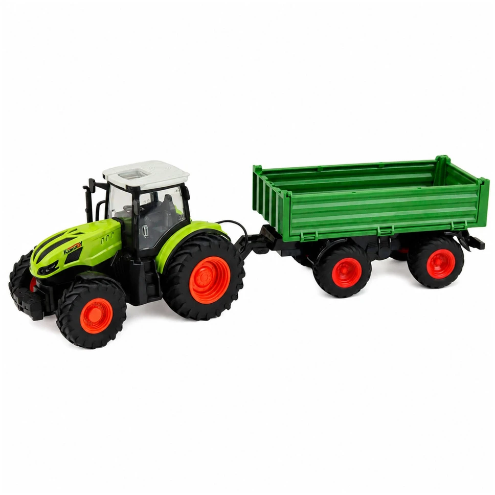 Lean Toys RC traktorius 1:24