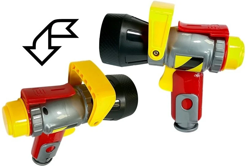 Lean Toys Gaisrininko žaislų rinkinys su šalmu ir gesintuvu