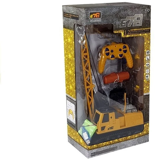 Lean Toys Didelis nuotoliniu būdu valdomas kranas