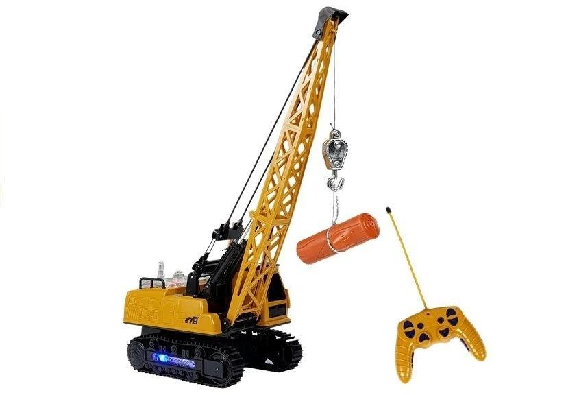 Lean Toys Didelis nuotoliniu būdu valdomas kranas