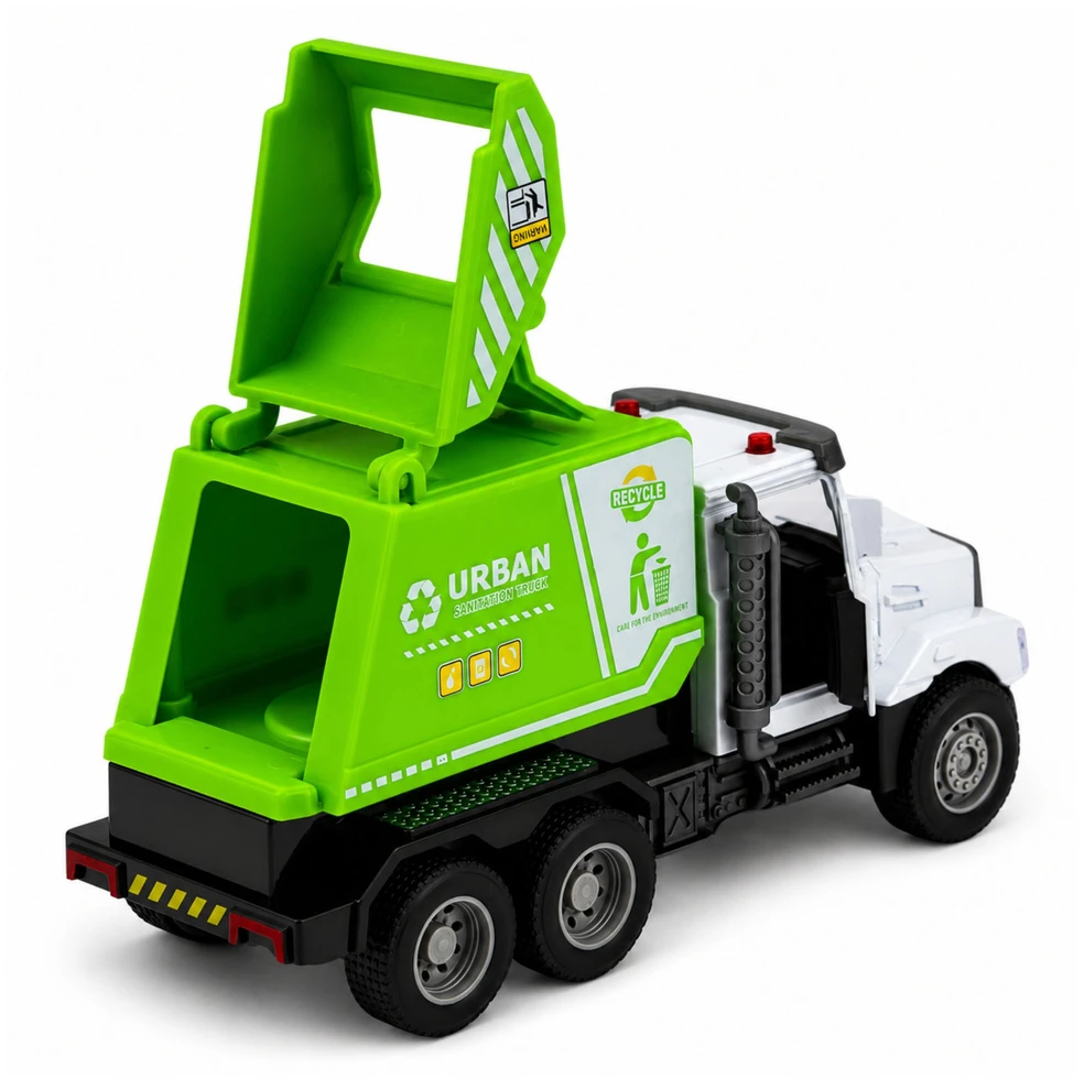 Lean Toys Komunalinių tarnybų automobilis su šviesos ir garso efektais, 1:46