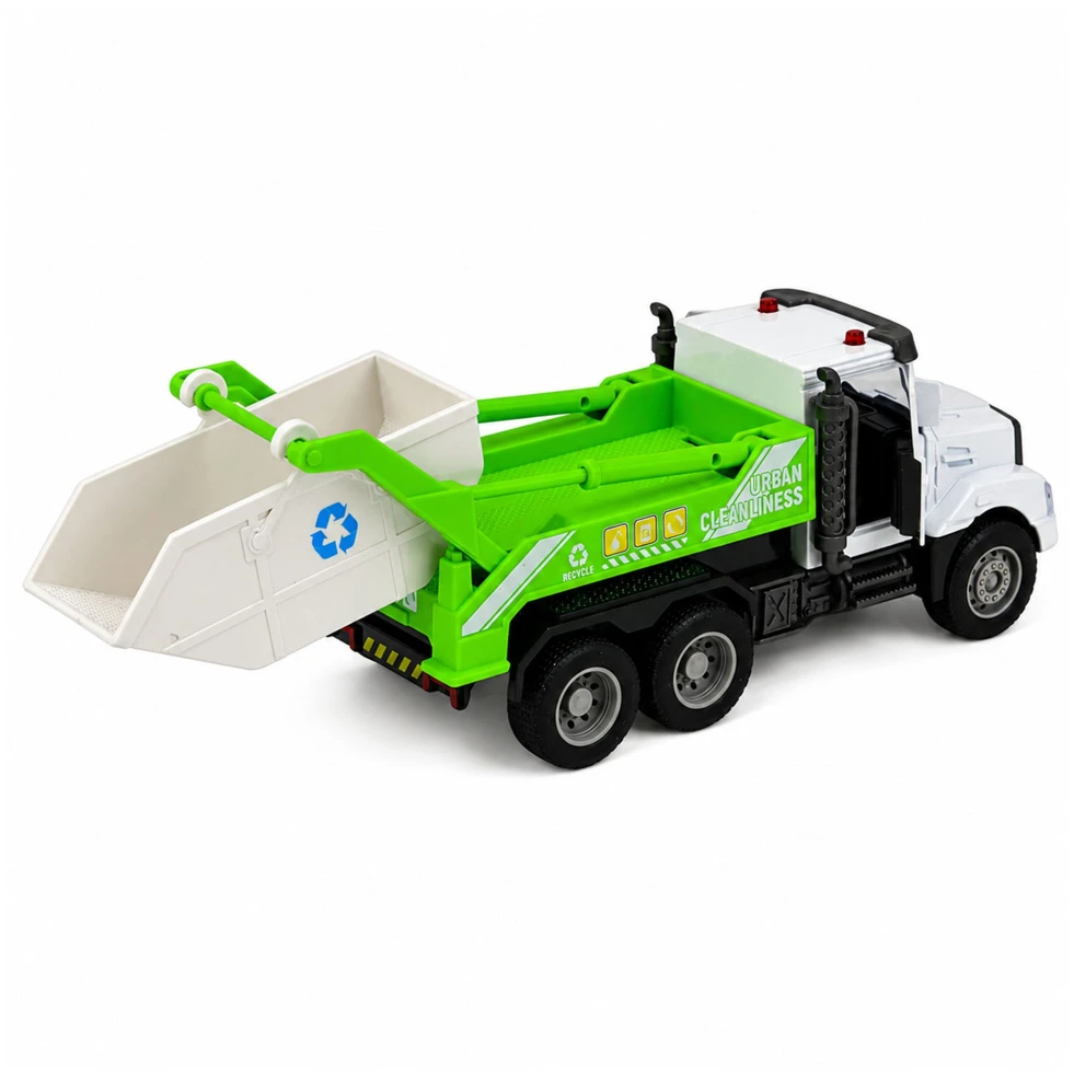 Lean Toys Komunalinių tarnybų automobilis su šviesos ir garso efektais, 1:46