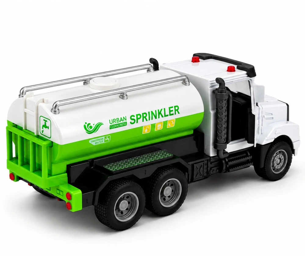 Lean Toys Komunalinių tarnybų automobilis su šviesos ir garso efektais, 1:46