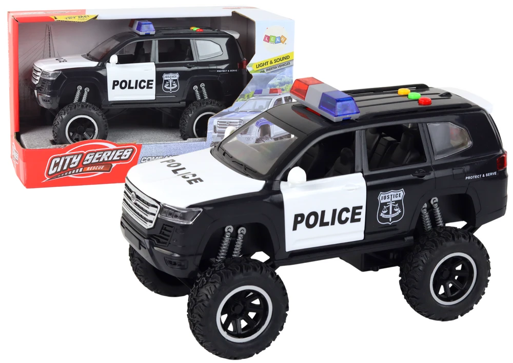 Pojazd Policijos visureigis Lean Toys