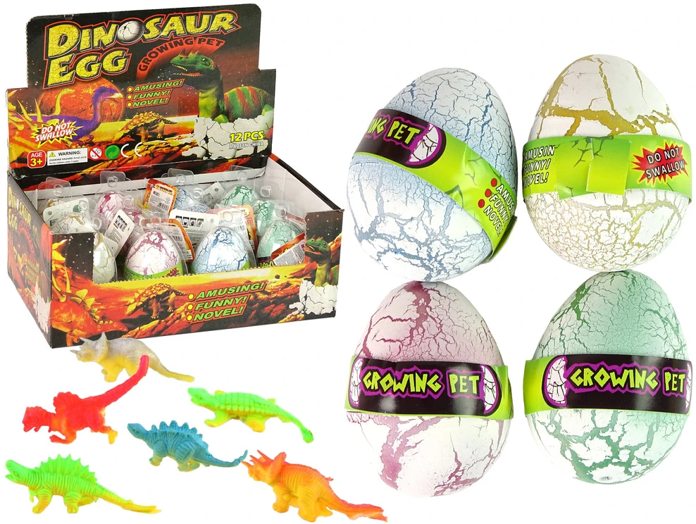 Augantis dinozaurų kiaušinis Lean Toys