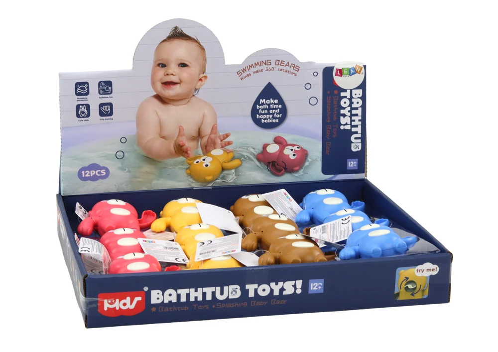 Vonios žaislas Meškiukas Lean Toys, 1 vnt.