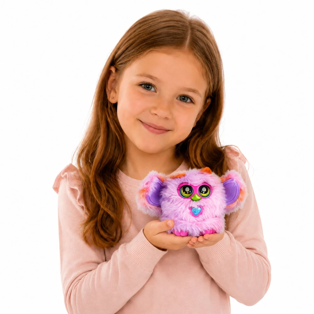 Zwierzak Genie Pets personažas violetinis