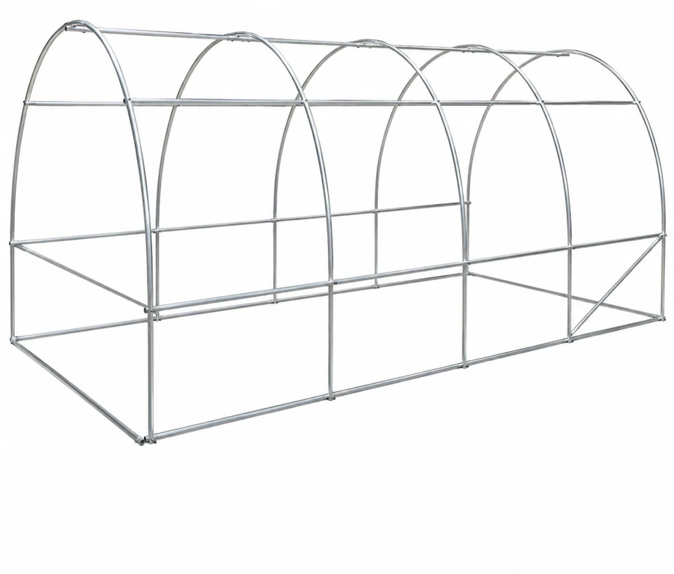 „Lean Garden“ folijos tunelinis šiltnamis daržovėms PRO rėmas 25 mm 10 x 4 x 2 m 40 m?