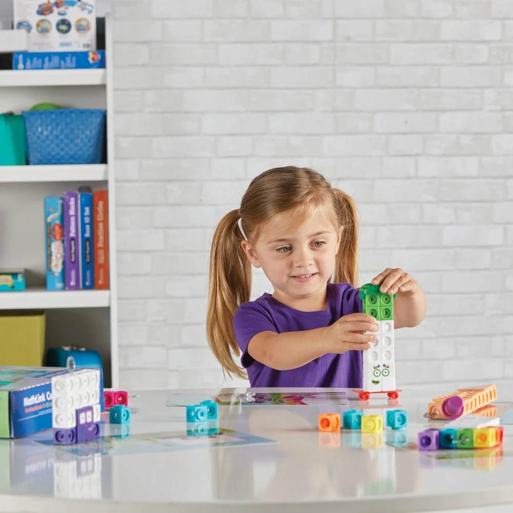 Learning Resources Mokymosi ištekliai – Skaičių blokai – Užduočių rinkinys su skaičiais nuo 11 iki 20 (LSP0950-SCA)