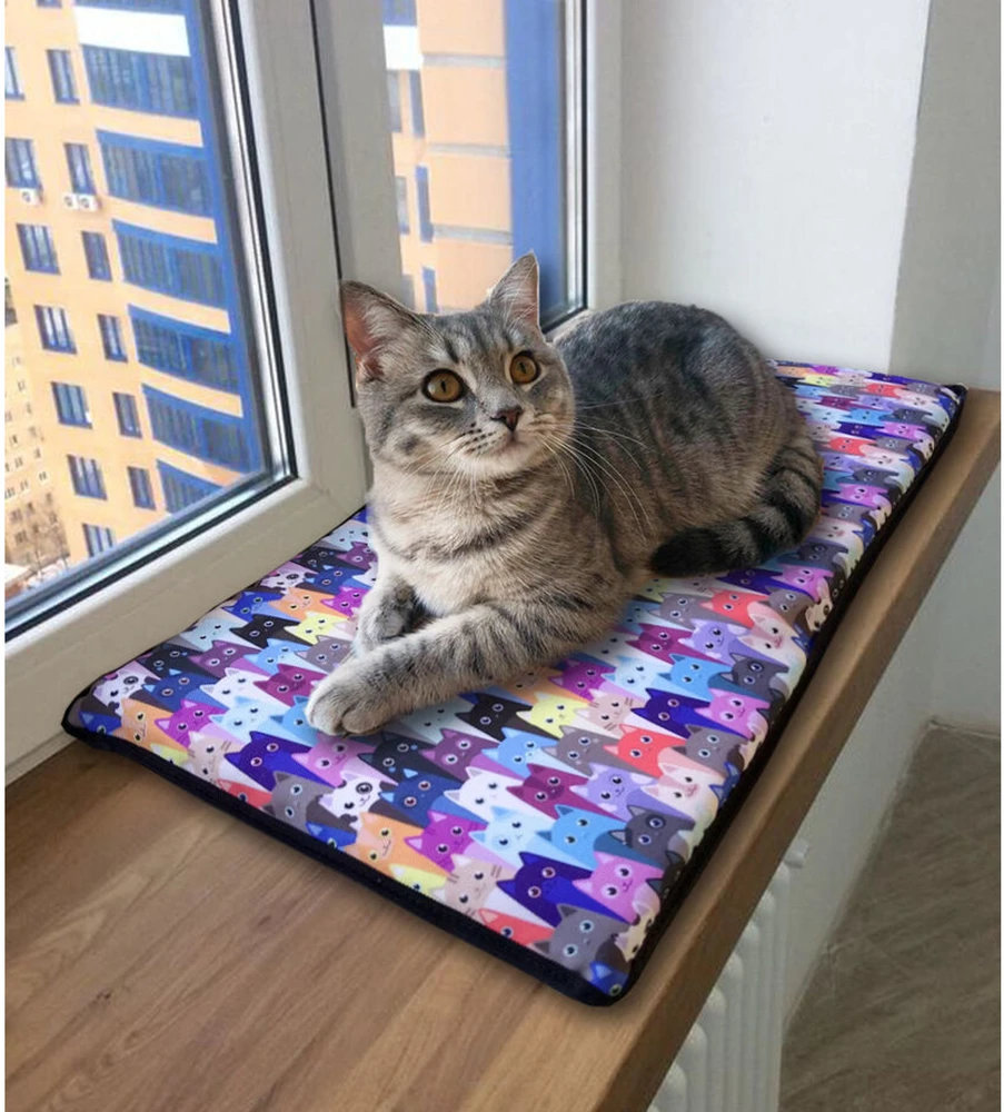 Legowisko Katės guolio pagalvėlė palangei - MEOW