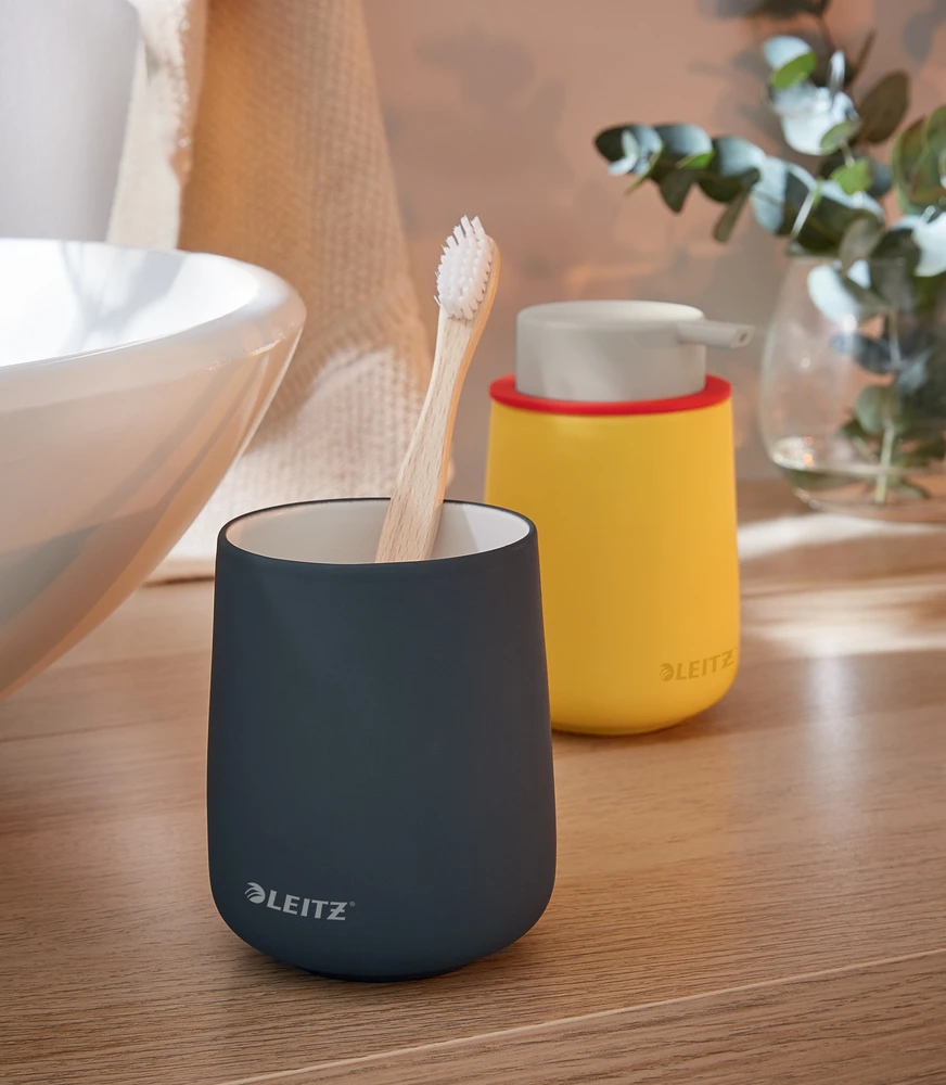 Keraminė pieštukinė Leitz Cosy, aksominės pilkos spalvos