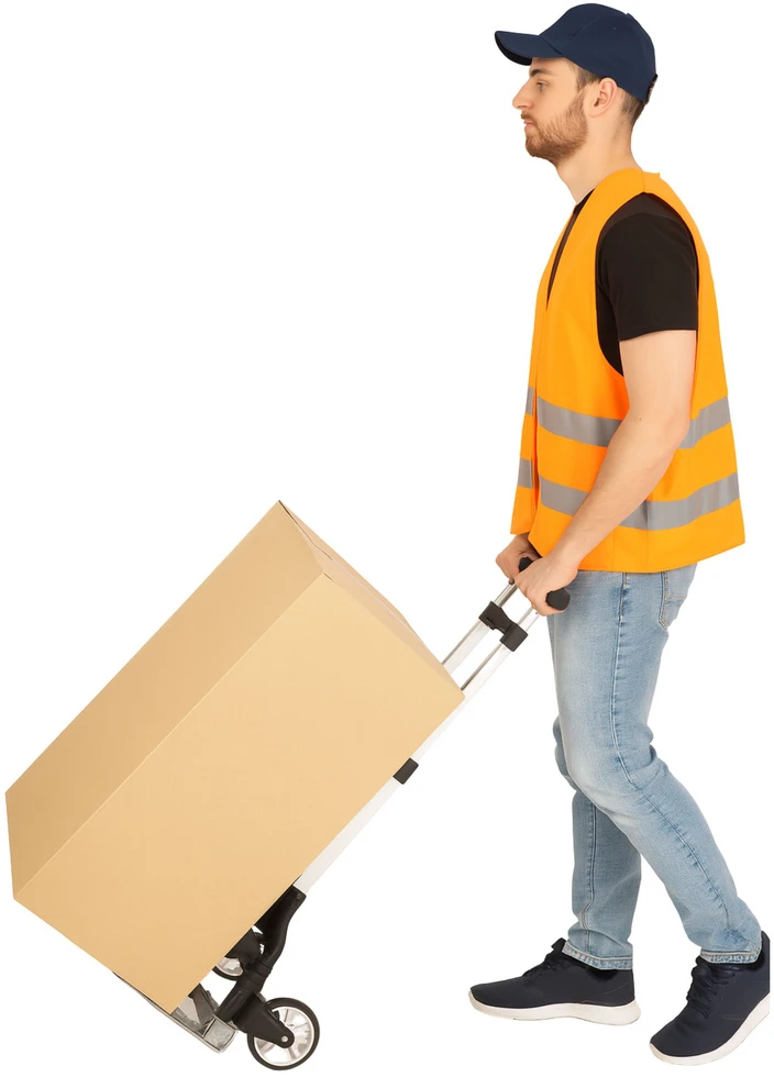 Lean Aliuminis sulankstomas transportavimo vežimėlis, 70 kg