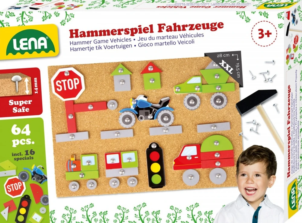Mozaika su plaktuko ir vinių Hammer Game Vehicles Lena 65826