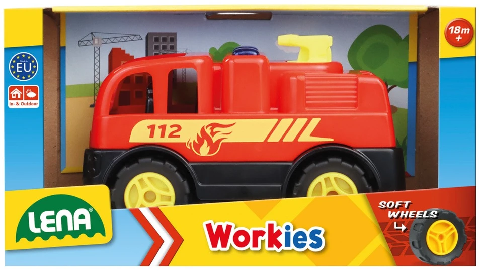 Lena Workies staż pożarna 12 cm dėžutėje