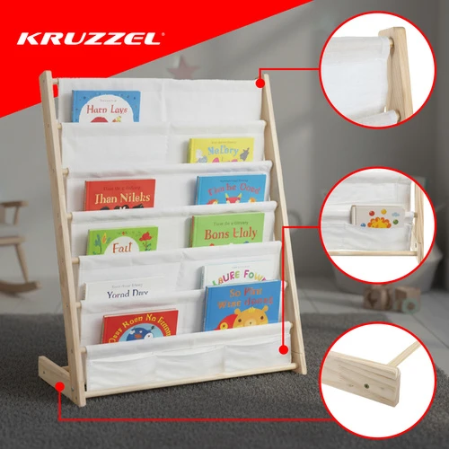 Kruzzel 25809 Children's Bookshelf