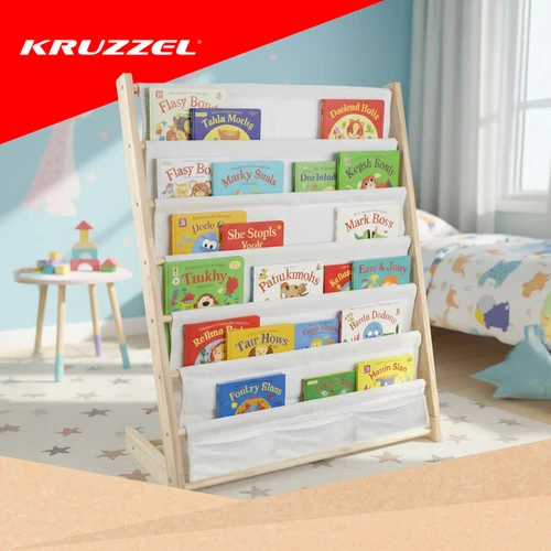 Kruzzel 25809 Children's Bookshelf