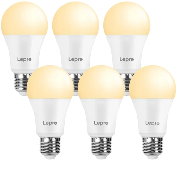 LEPRO 100080-WW-EU-6 E27 A60 13W/100W 1521 lm 2700 K LED Bulb, 6-Pack