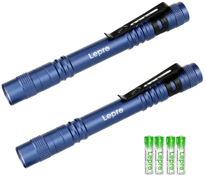LEPRO 120023L-BU-2 Flashlight, 2-pack