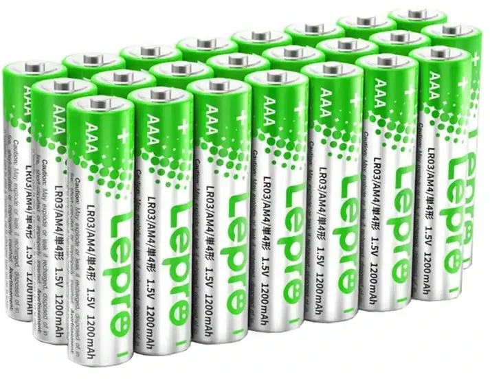 LEPRO 130001-24 AAA R3 Alkaline Batteries, 24-Pack