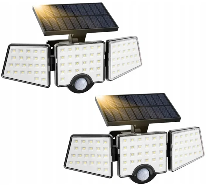 LEPRO 640003-DW-a-2 Solar Street Light with Motion and Twilight Sensors (2-pack)