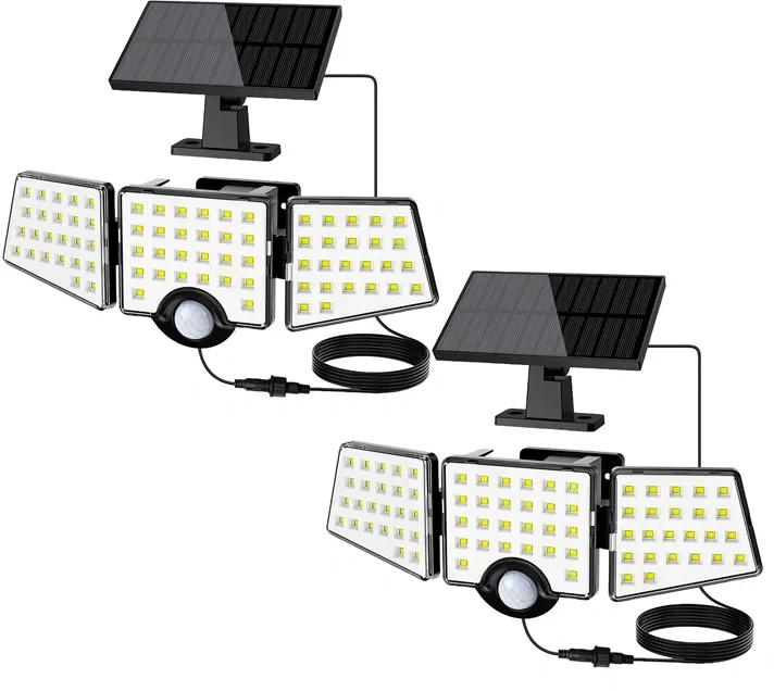 LEPRO 640005-DW-2 Solar Lamp, 2 vnt.