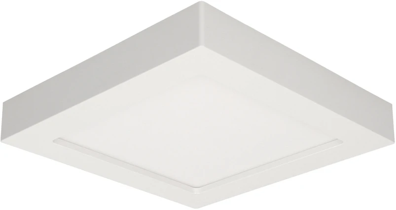 Lubinis šviestuvas Orno LETI LED 18W, įleidžiamas šviestuvas, paviršinio montavimo, kvadratinis, 1600lm, 4000K, baltas, įmontuotas LED maitinimo šaltinis