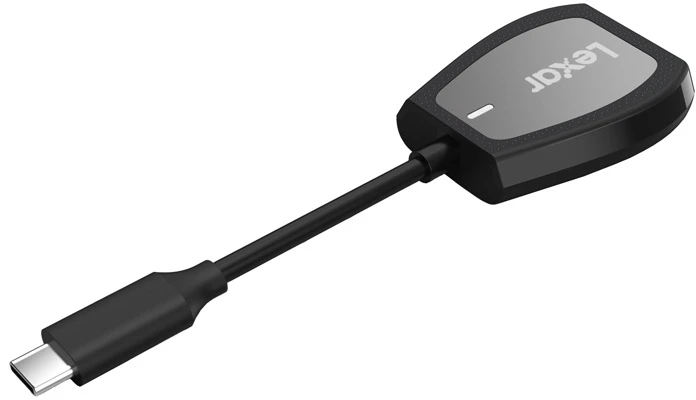 Atminties kortelė Lexar Pro USB-C dviejų lizdų skaitytuvas