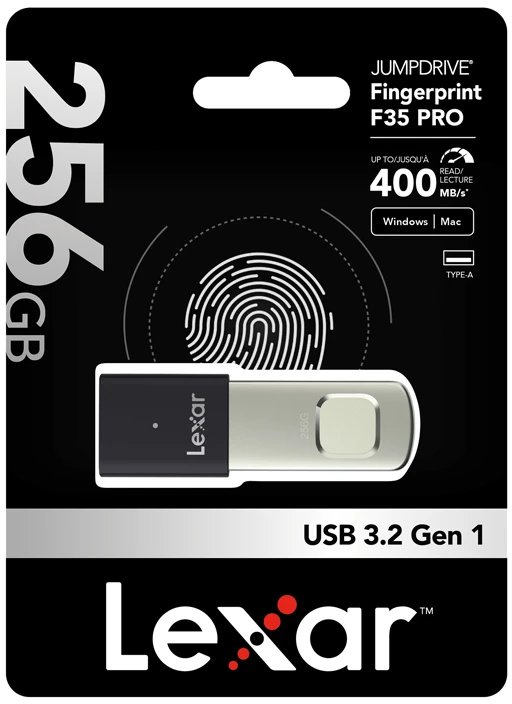 USB laikmena MEMORY DRIVE FLASH USB3 256GB/F35PRO LJDF35P256G-RNBNG LEXAR