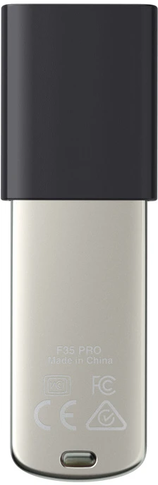 USB Atmintinė - Lexar Pirštų Atspaudo F35pro 64GB 300 MB/s Skaitymas 150 MB/s Rašymas Juoda