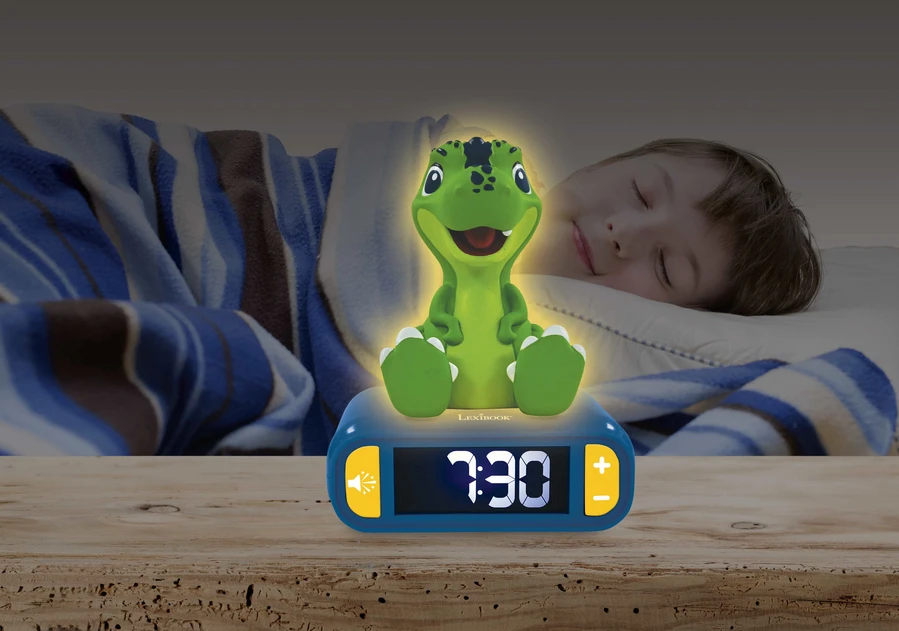 Lexibook - Dino - skaitmeninis 3D žadintuvas (RL800DINO)