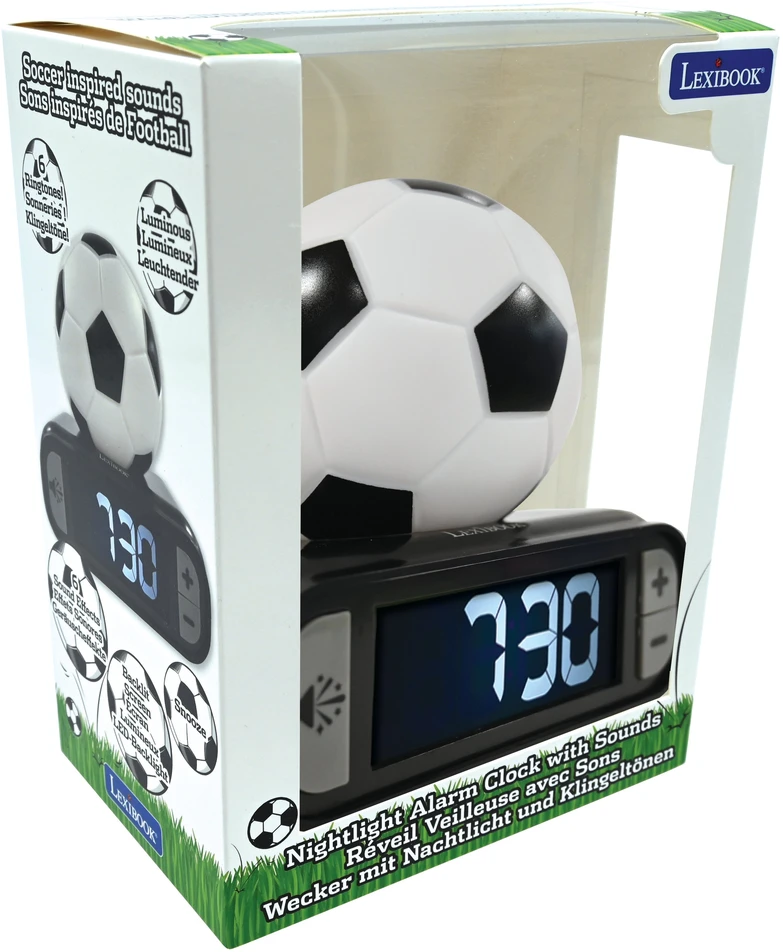 Lexibook – futbolas – skaitmeninis 3D žadintuvas (RL800FO)