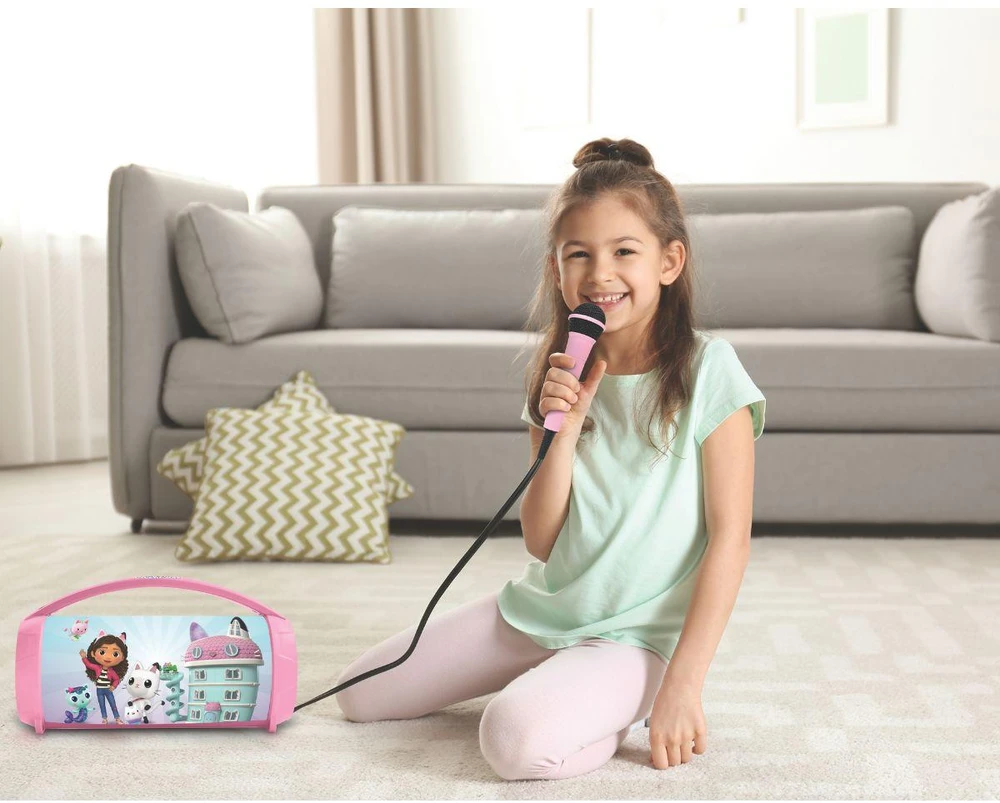 Lexibook - Gabby's Dollhouse Bluetooth šviesų garsiakalbis (BTP585GDHZ)