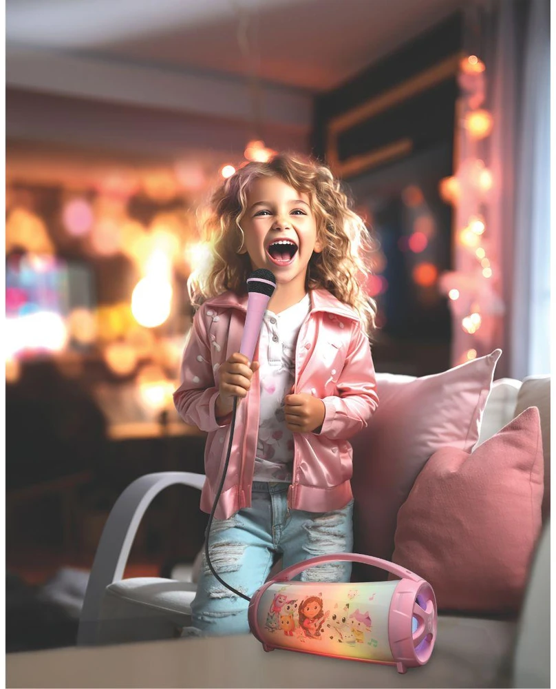 Lexibook - Gabby's Dollhouse Bluetooth šviesų garsiakalbis (BTP585GDHZ)