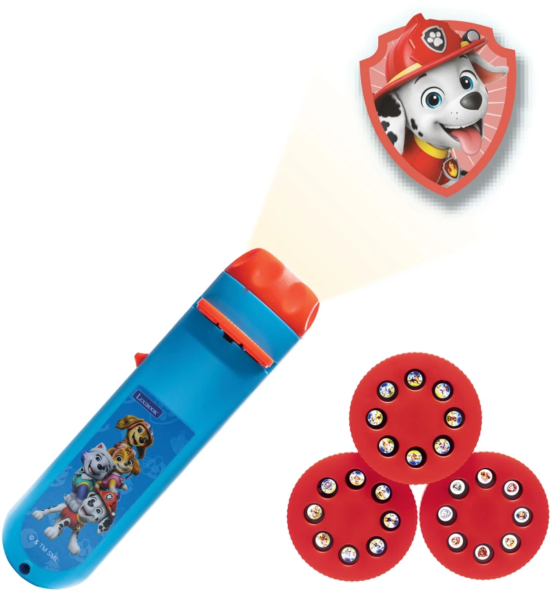 Lexibook - „Paw Patrol“ istorijų projektorius ir žibintuvėlis - (LTC050PA)