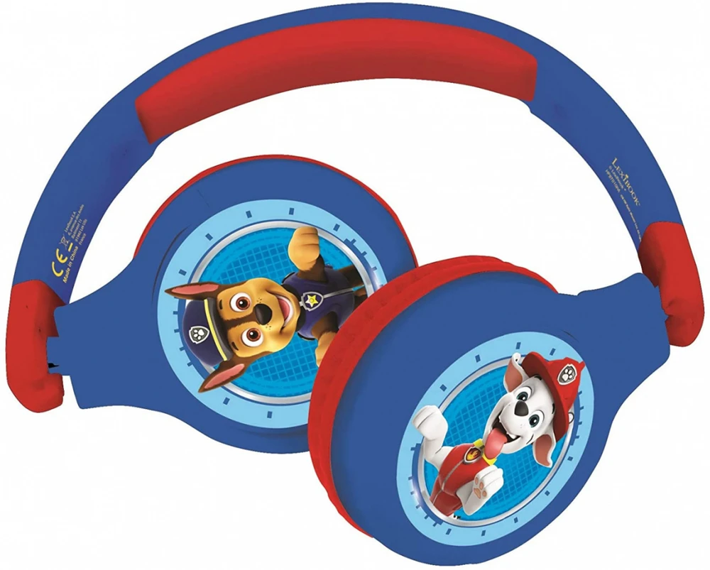 Lexibook – „Paw Patrol“ – sulankstomos 2 viename ausinės (HPBT010PA)
